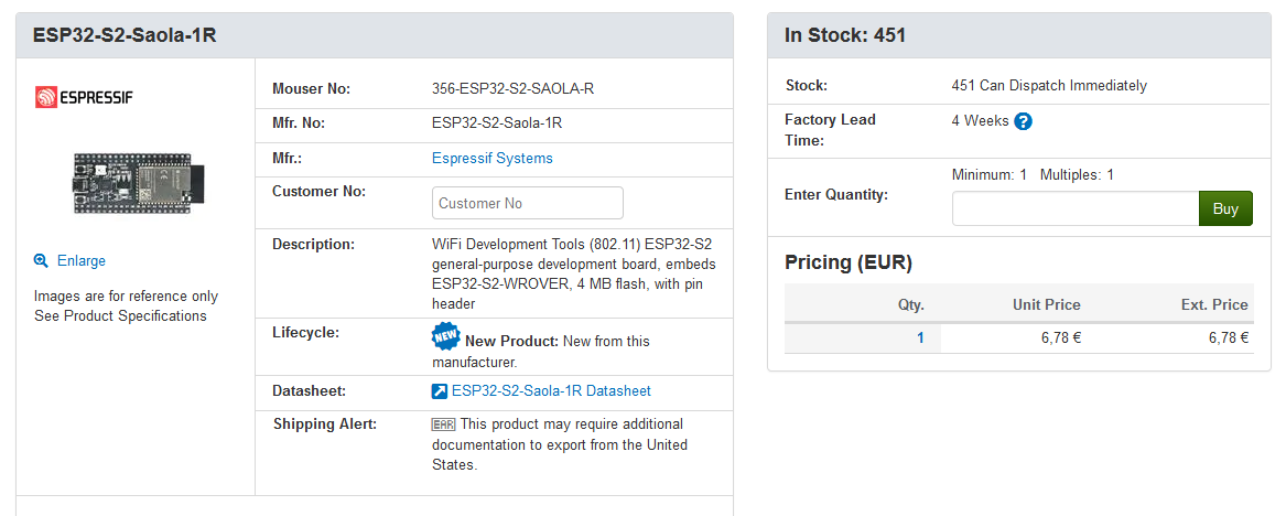 Screenshot_2020-11-13 ESP32-S2-Saola-1R Espressif Systems Mouser.png